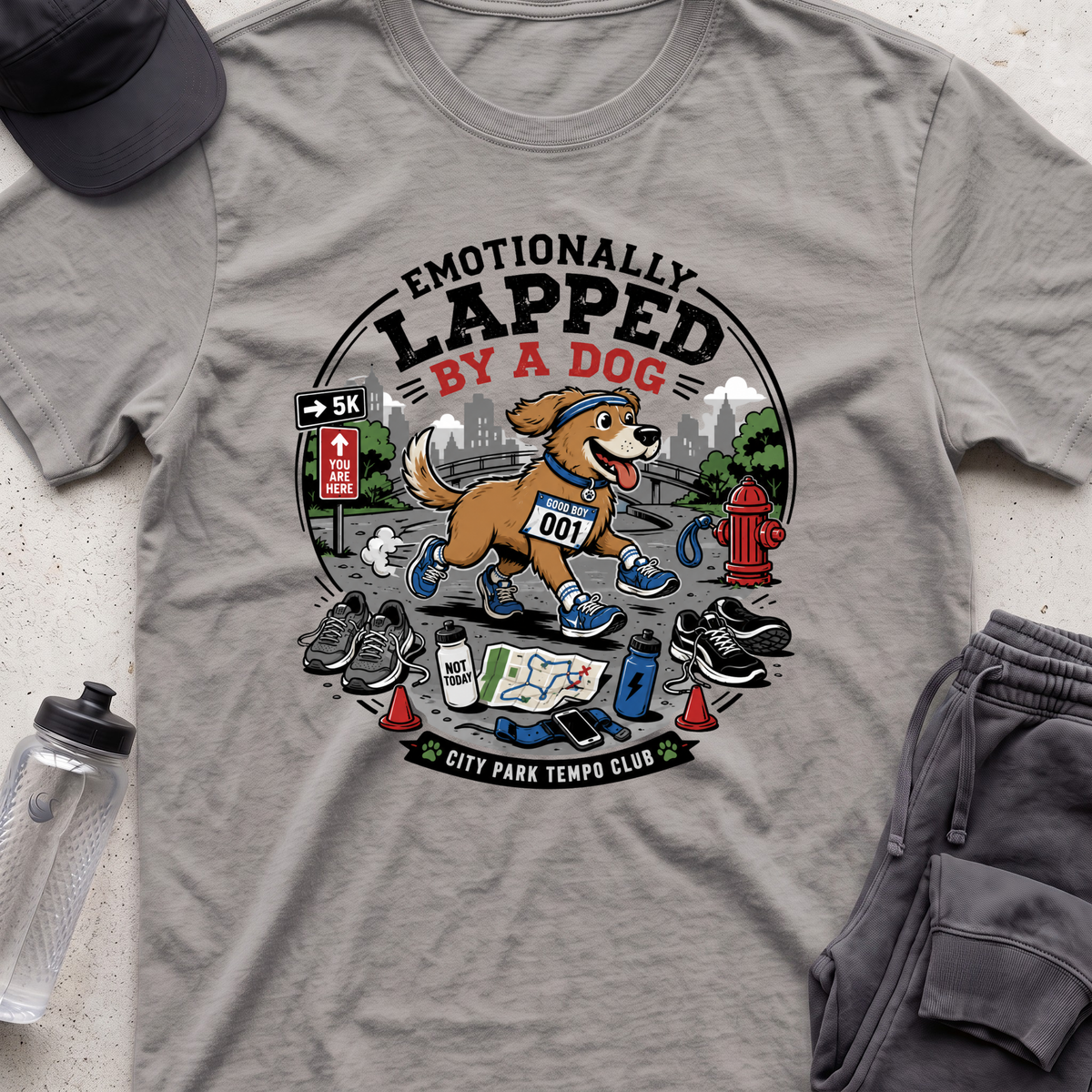 lapped by a dog  T-shirt