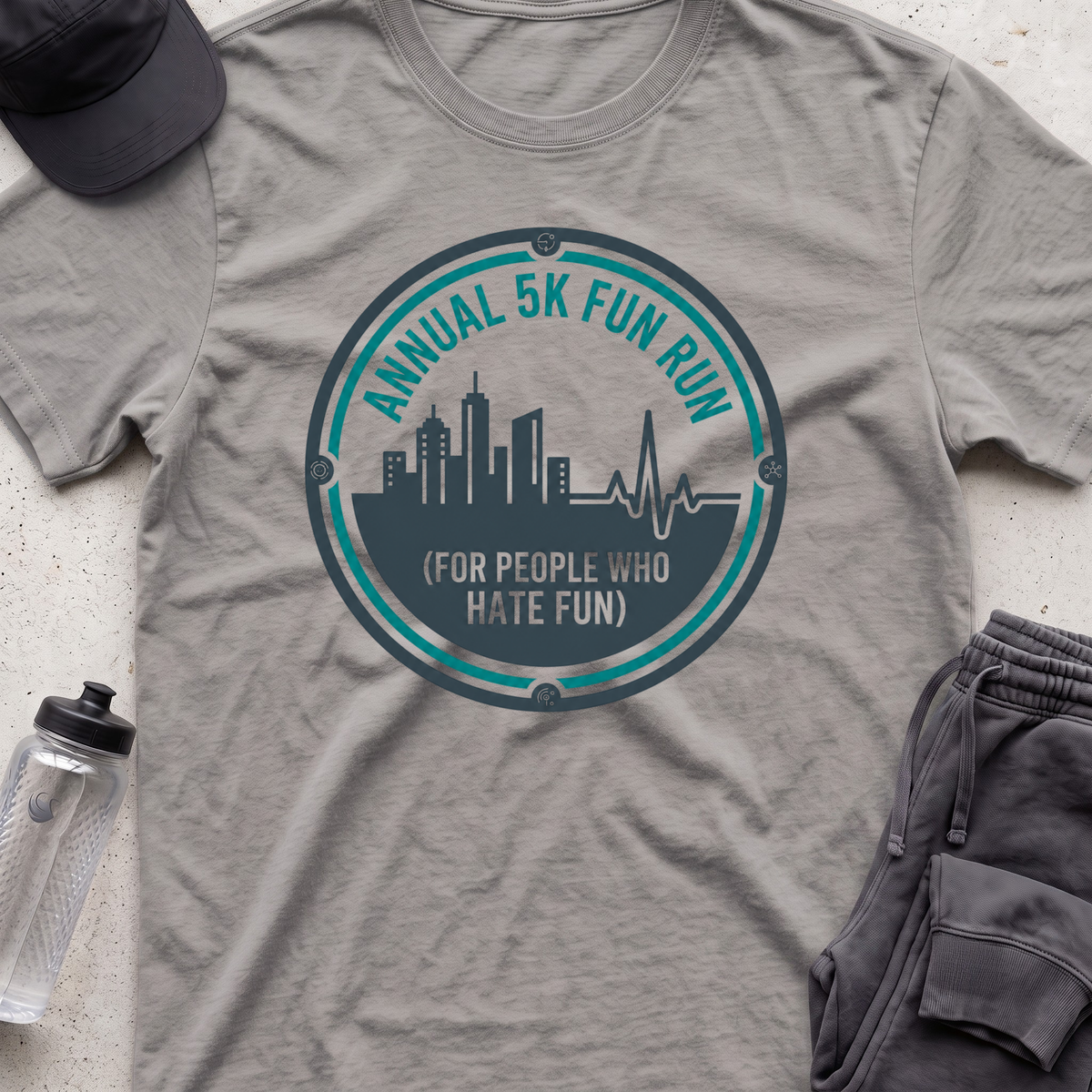 annual 5k fun run T-shirt