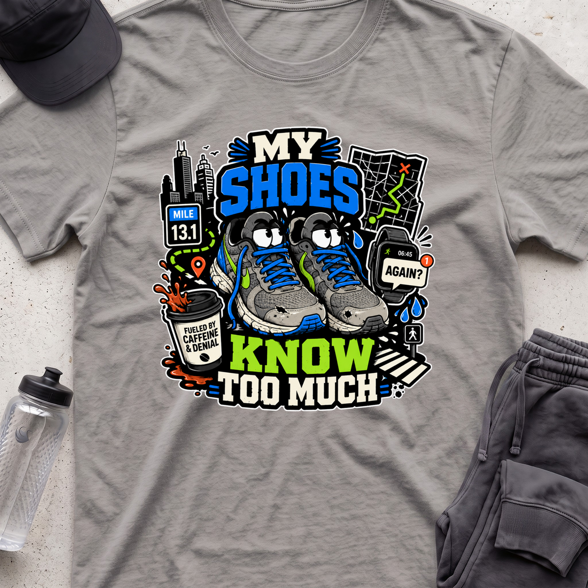 my shoes knows  T-shirt