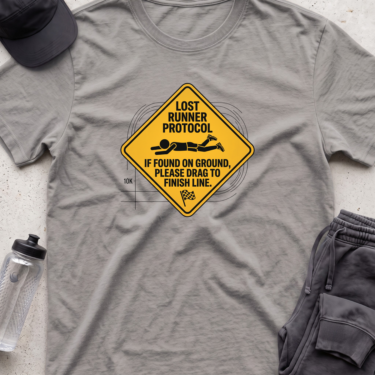 lost runner protocol T-shirt