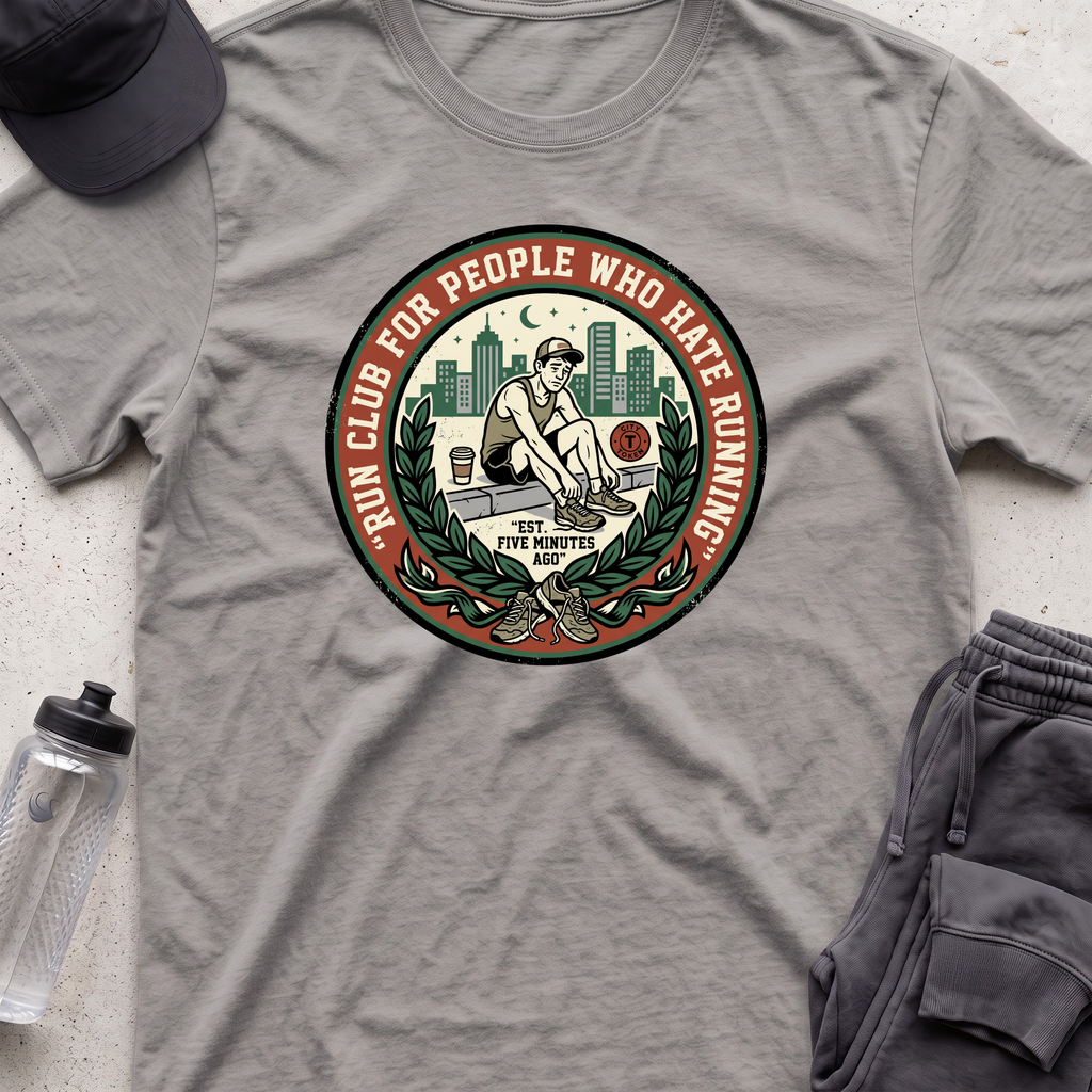 run club for people   T-shirt