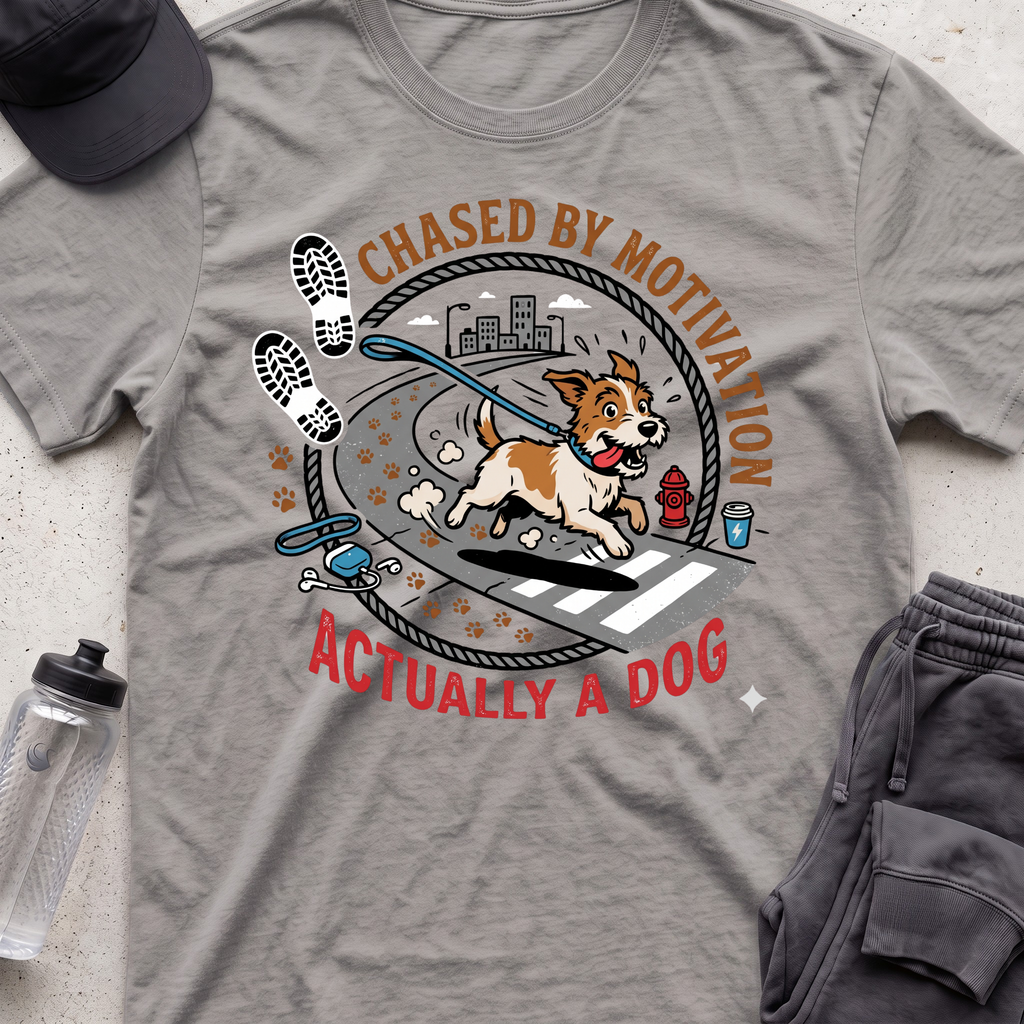 chased by motivation T-shirt