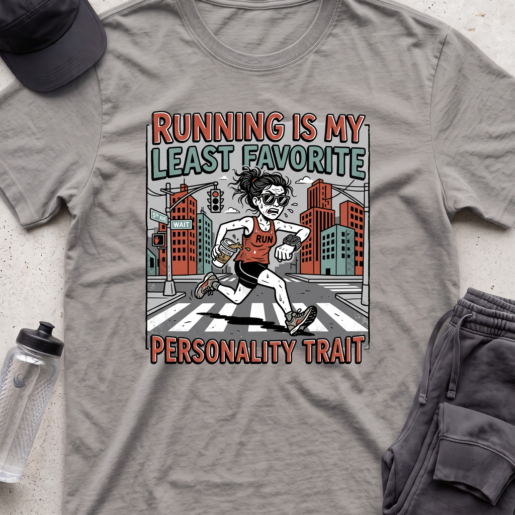 running is my least T-shirt
