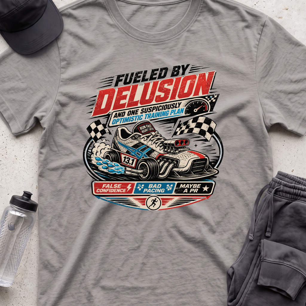 fueled by delusion  T-shirt