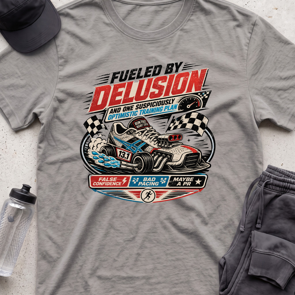 fueled by delusion  T-shirt