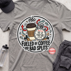 fueled by coffee  T-shirt