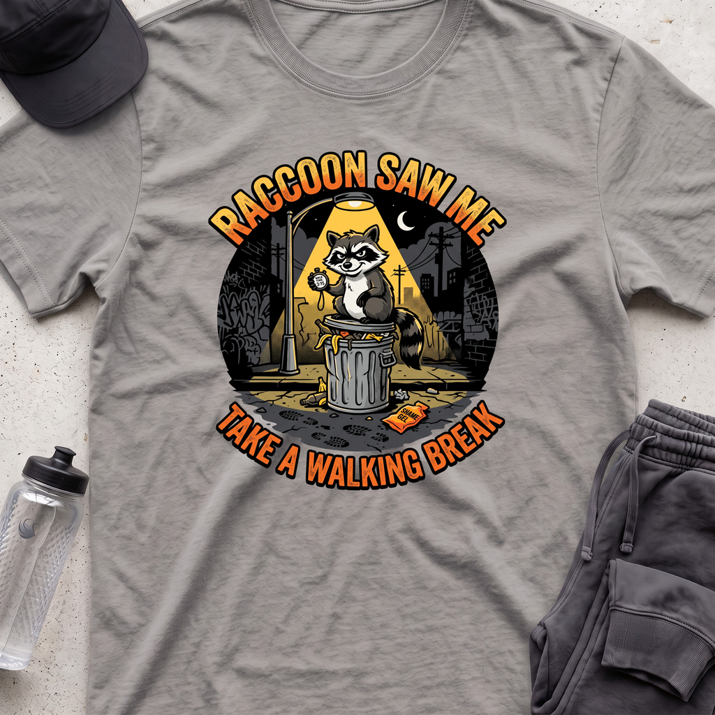 raccoon saw me T-shirt