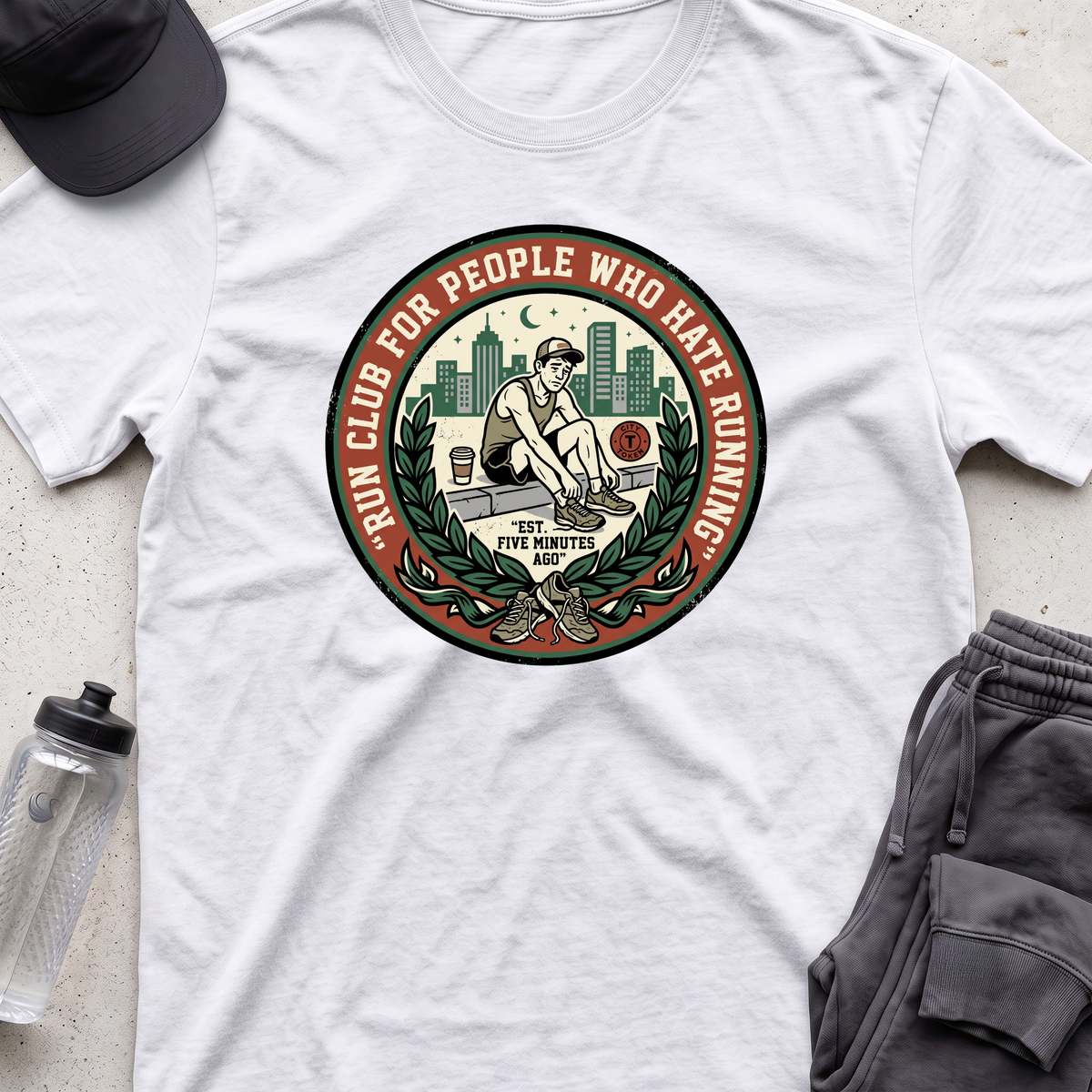 run club for people   T-shirt