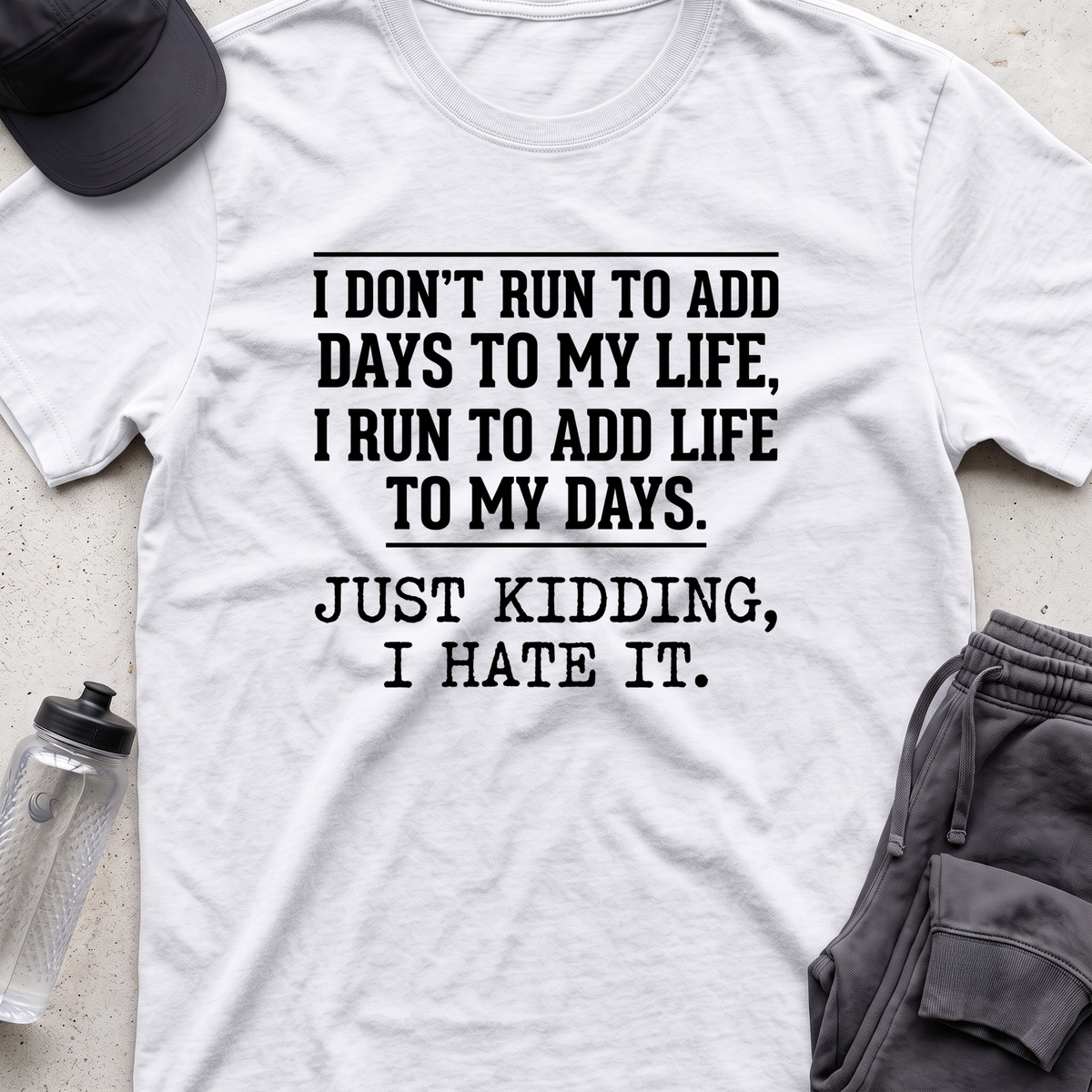 i dont run to add  T-shirt