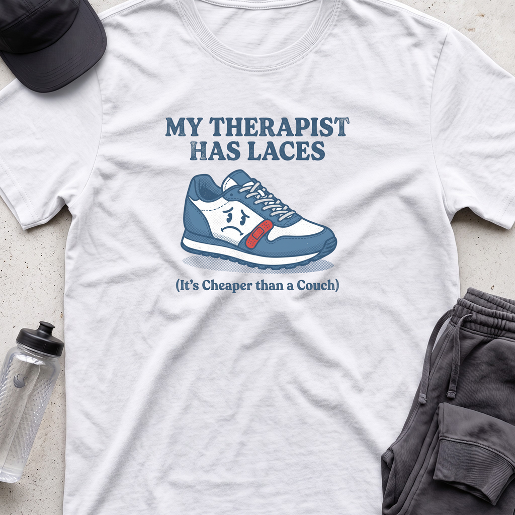 my therapist has laces T-shirt