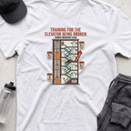 training broke elevator T-shirt