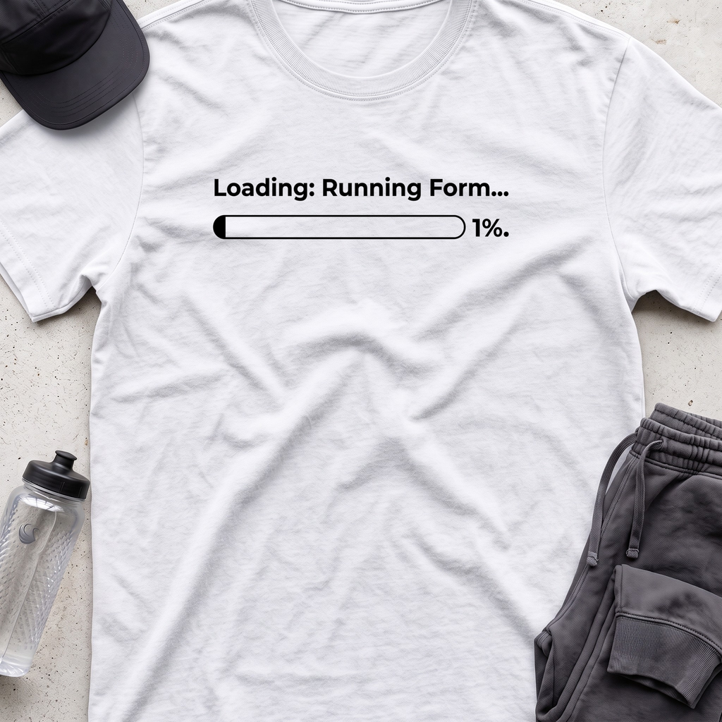 running form loading T-shirt