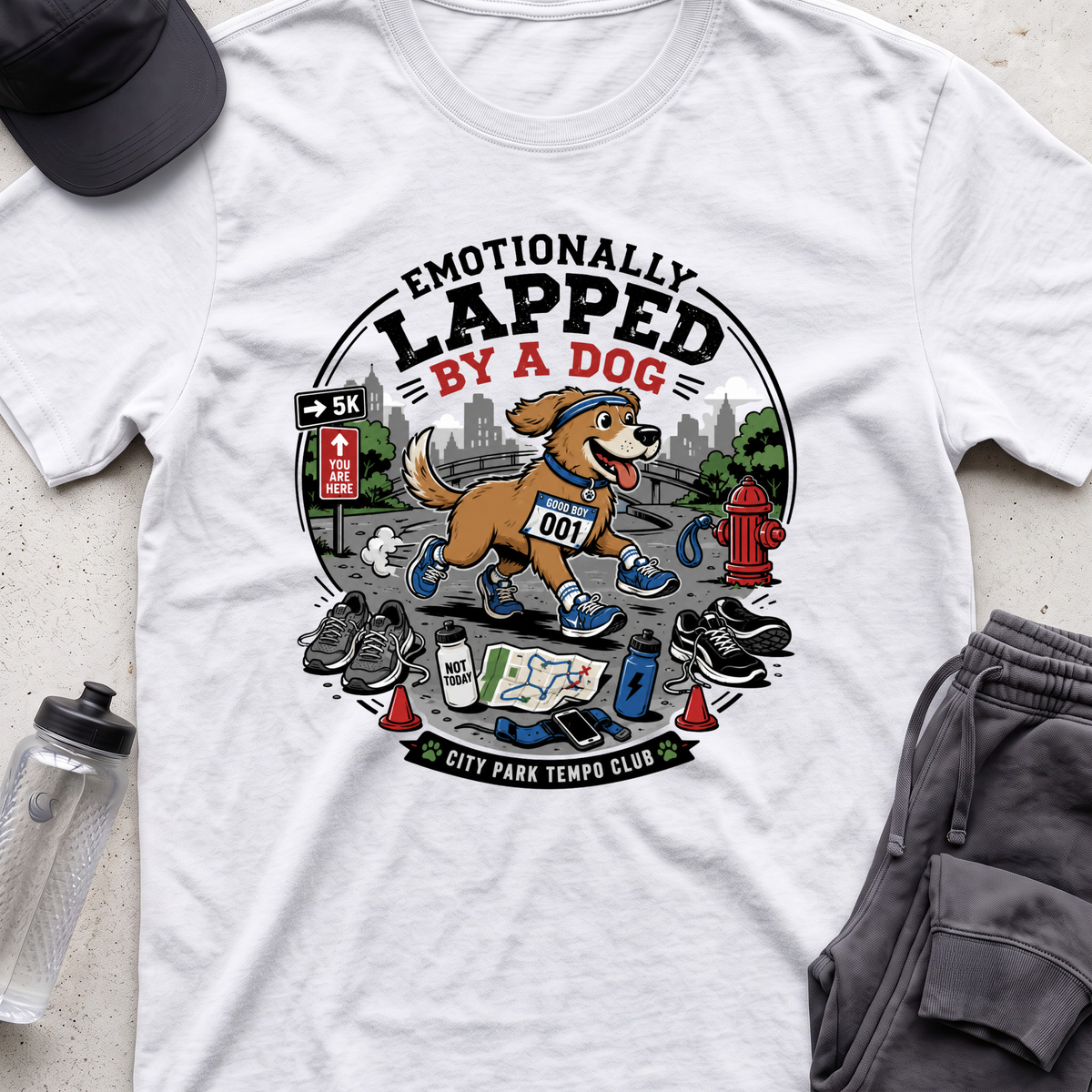 lapped by a dog  T-shirt