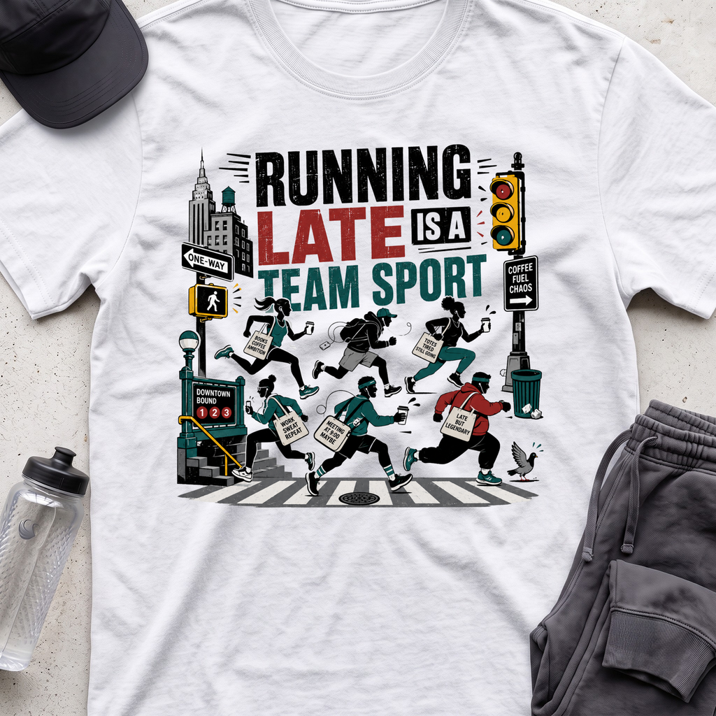 running late is a team sport  T-shirt