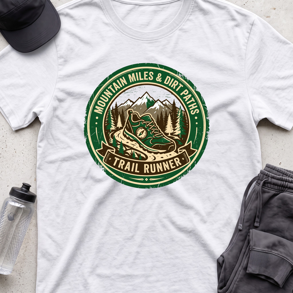 trail runner T-shirt