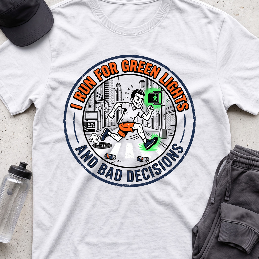 i run for green lights T-shirt