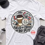 fueled by coffee  T-shirt