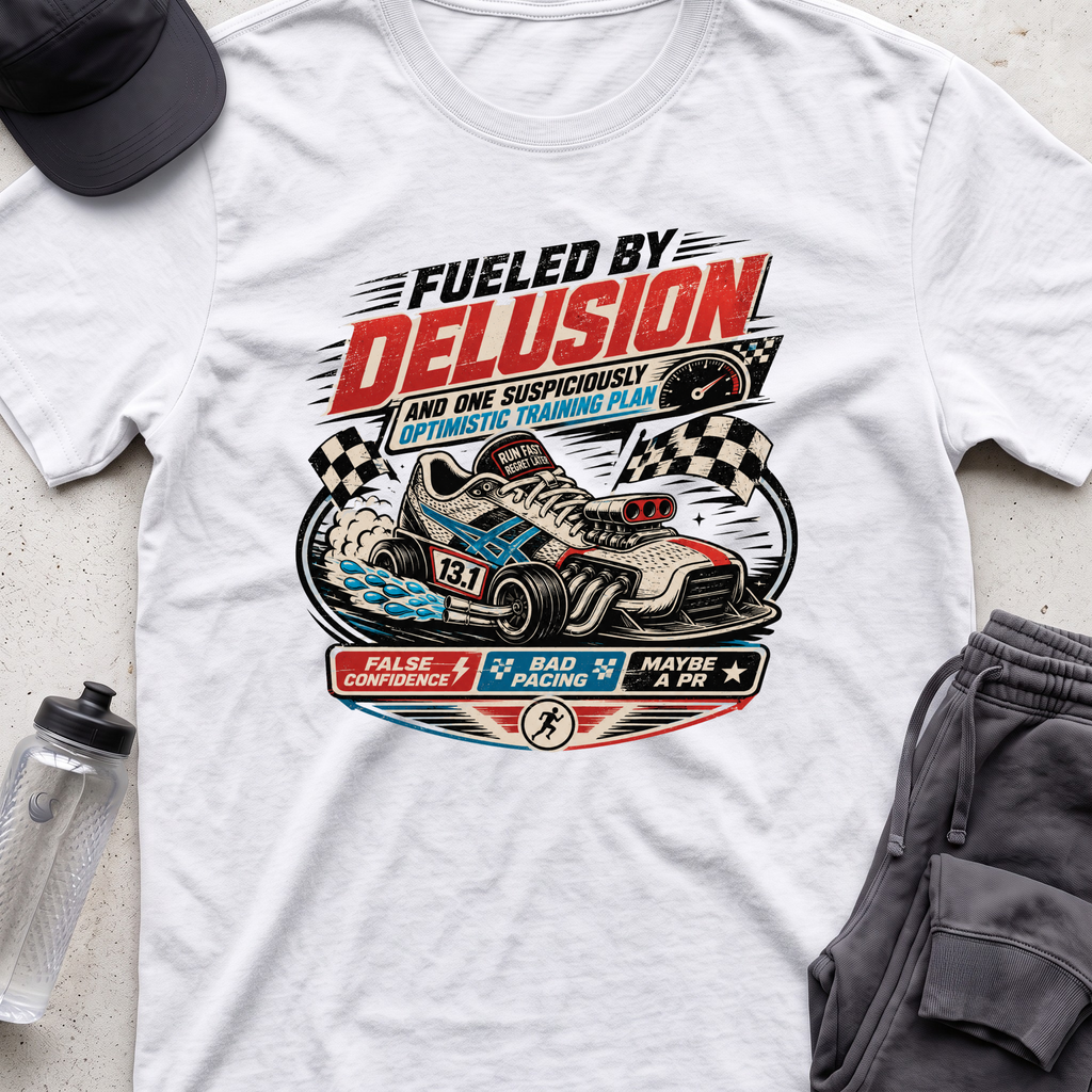 fueled by delusion  T-shirt
