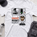 sweat regret repeaT T-shirt