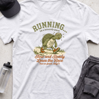 running at leisurely T-shirt