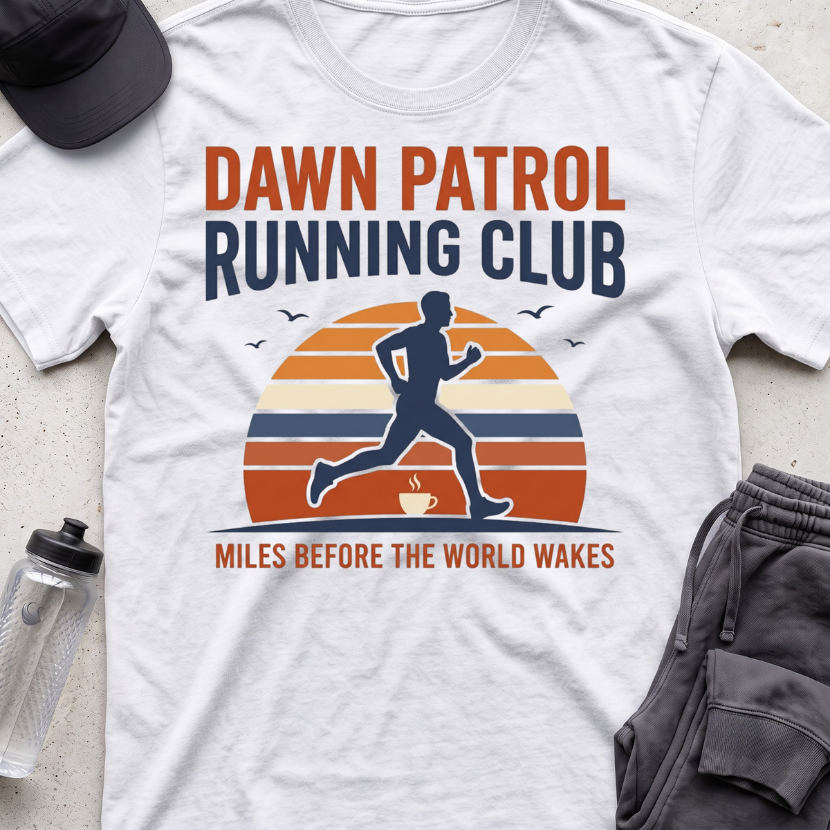 Dawn patrol running clubT-Shirt