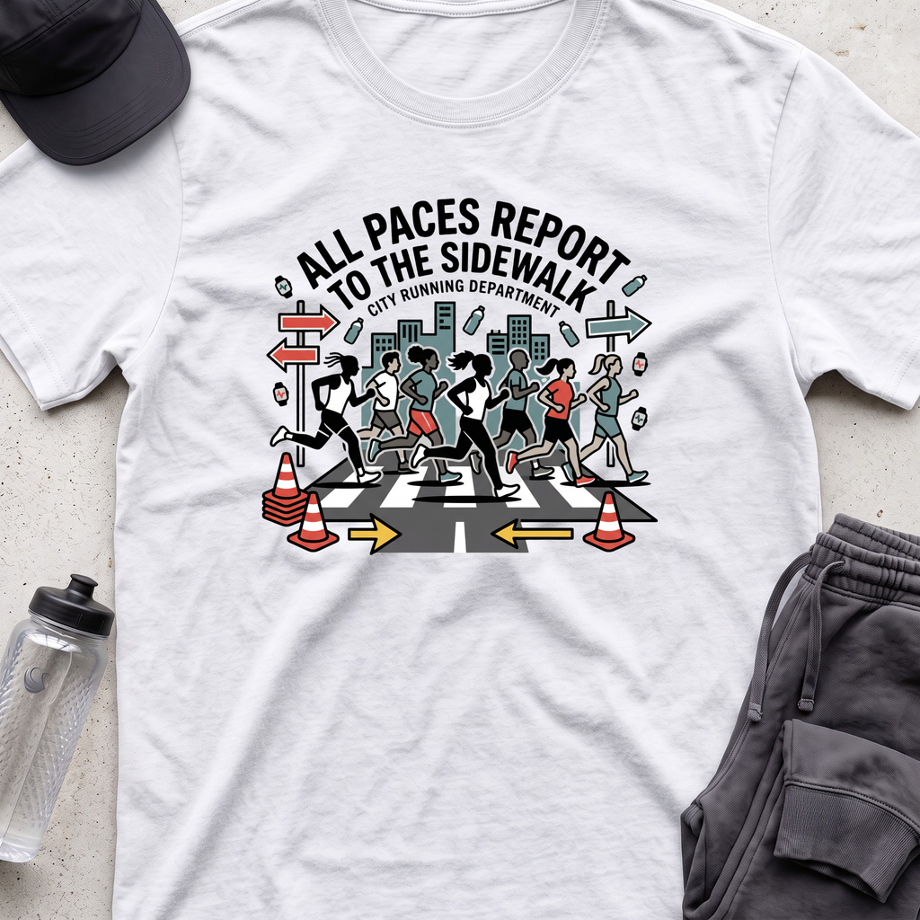 all paces report T-shirt