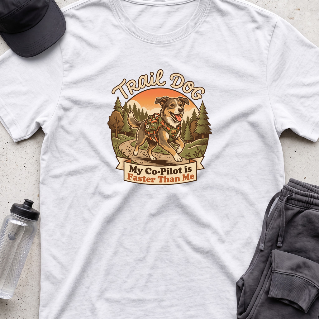 trail dog  T-shirt