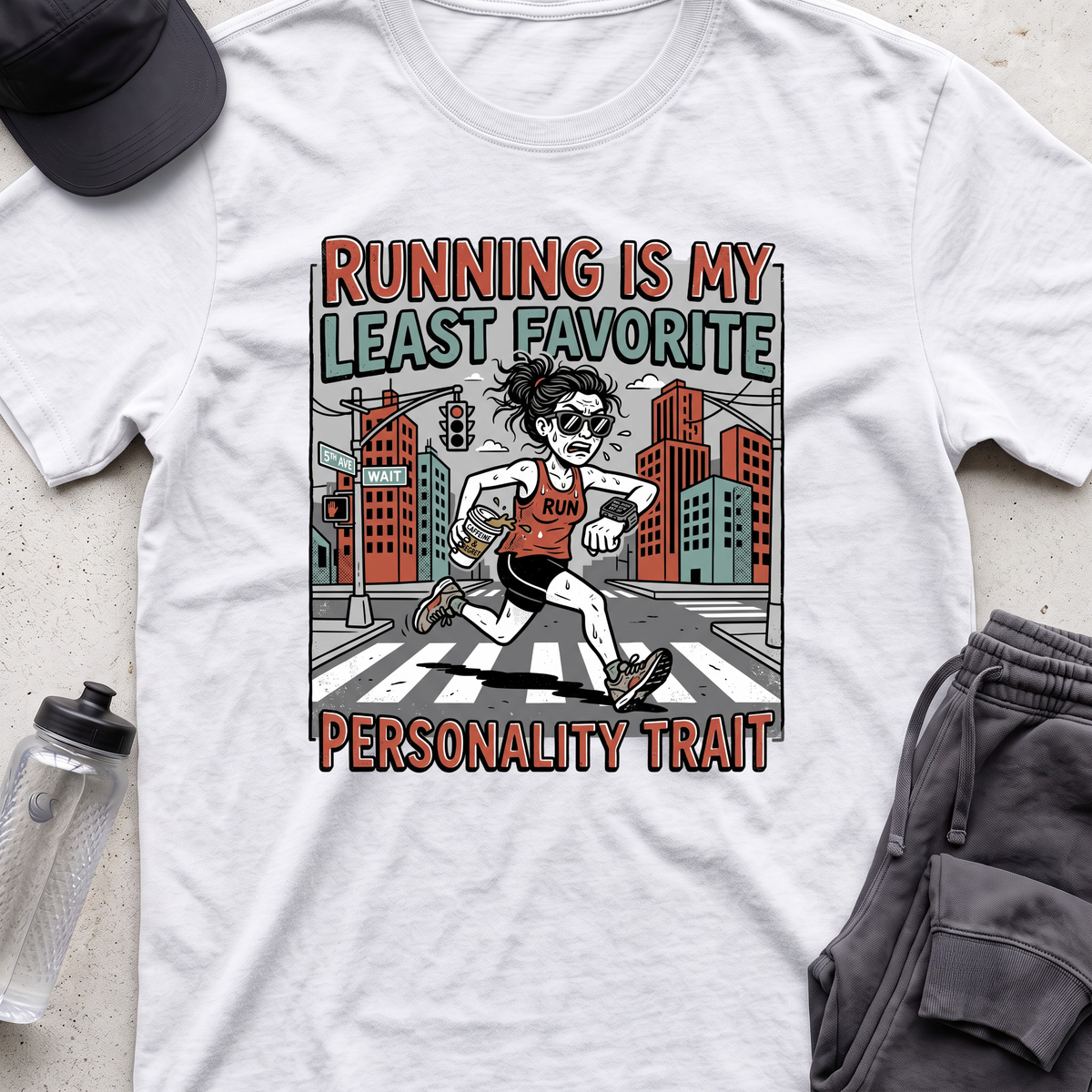 running is my least T-shirt