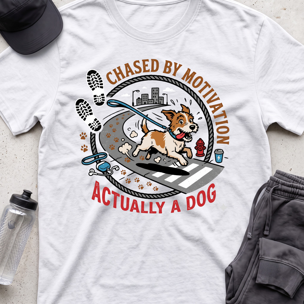 chased by motivation T-shirt