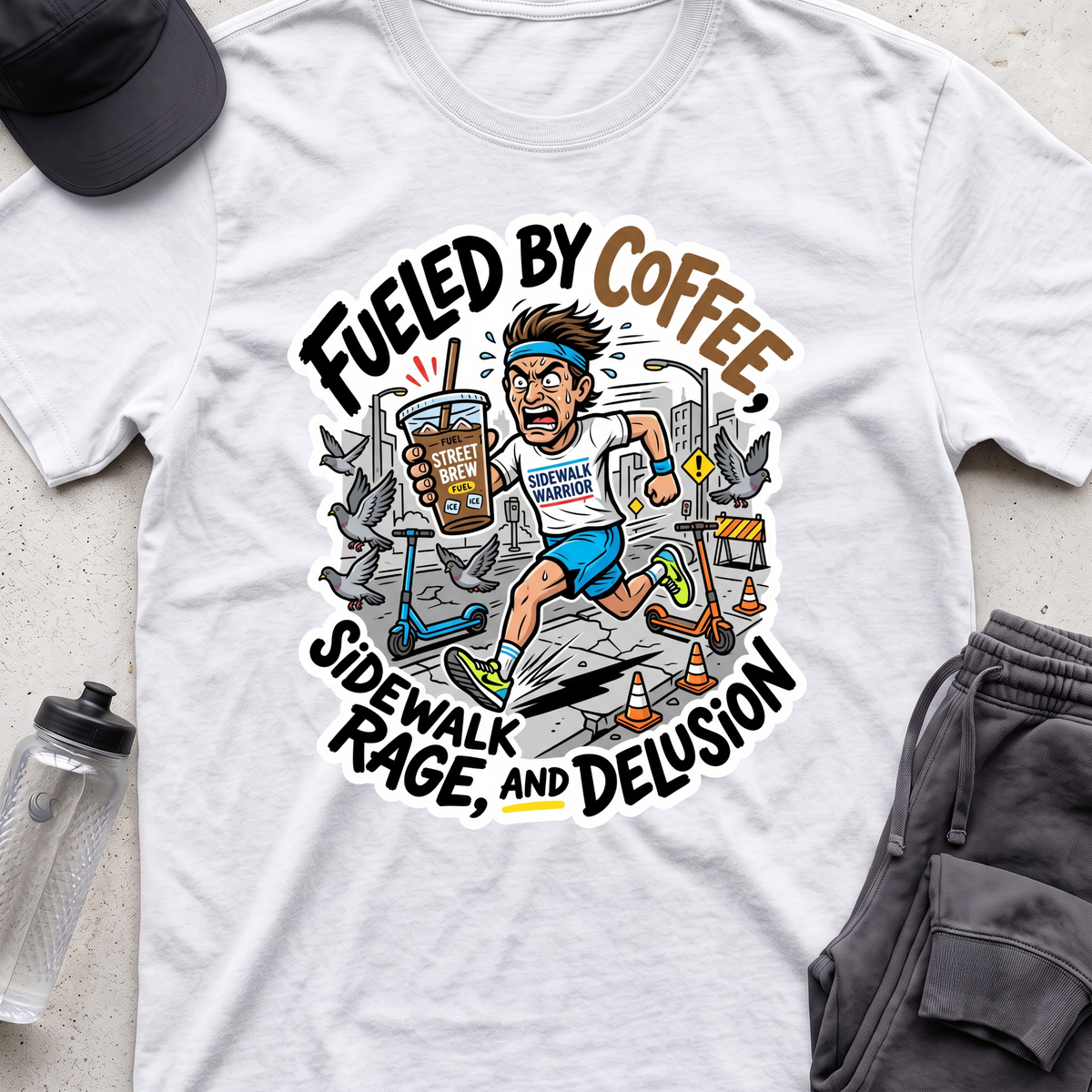 fueled by coffee T-shirt