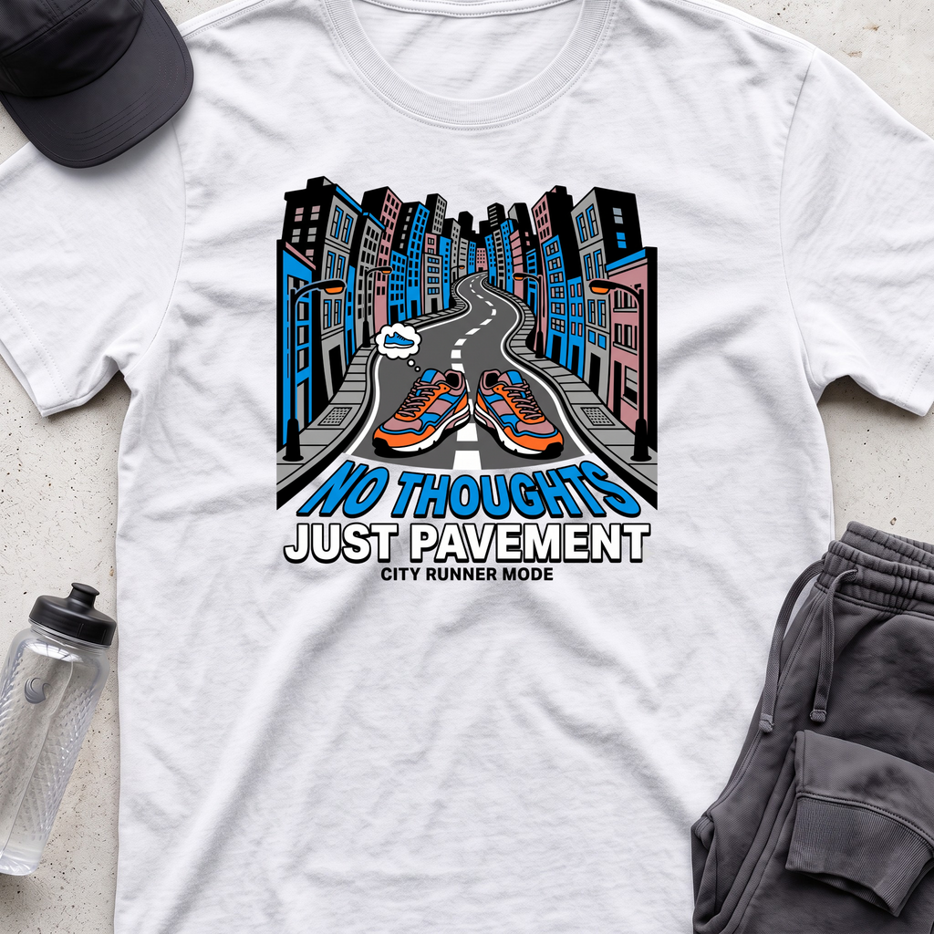 no thoughts T-shirt