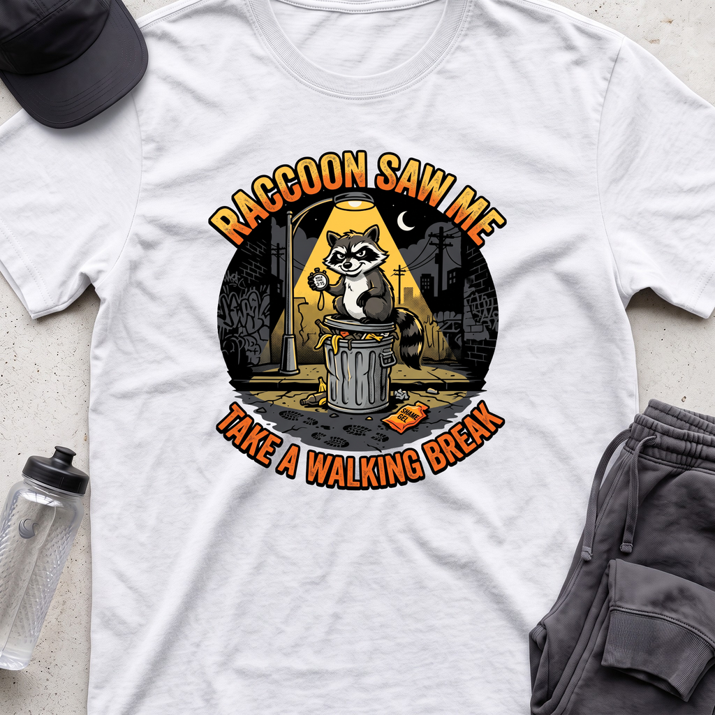 raccoon saw me T-shirt